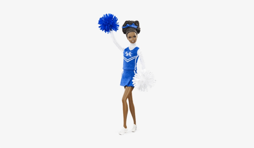 Cheerleader Barbie - Barbie University Of Kentucky Doll, African American, transparent png download