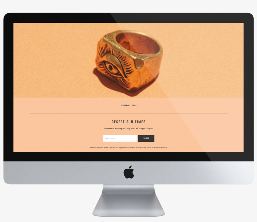 Poster Design For The Joshua Tree Swim Club - Design, transparent png download