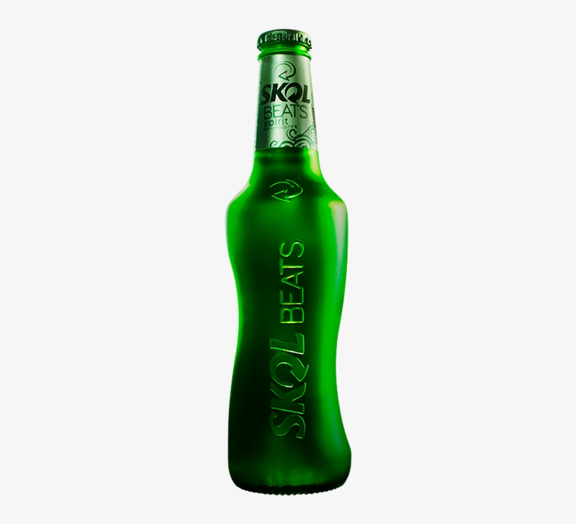 Skol Beats Spirit 313ml - Beer Bottle, transparent png download