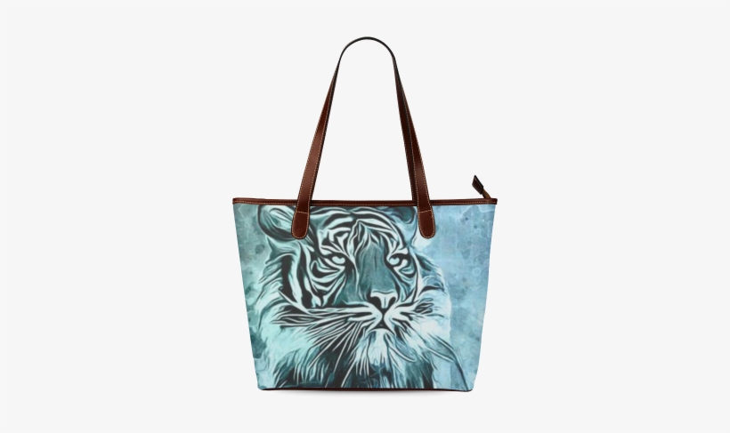 Watercolor Tiger Shoulder Tote Bag - Designedbyindependentartists Case For Lg K4 2017 -, transparent png download