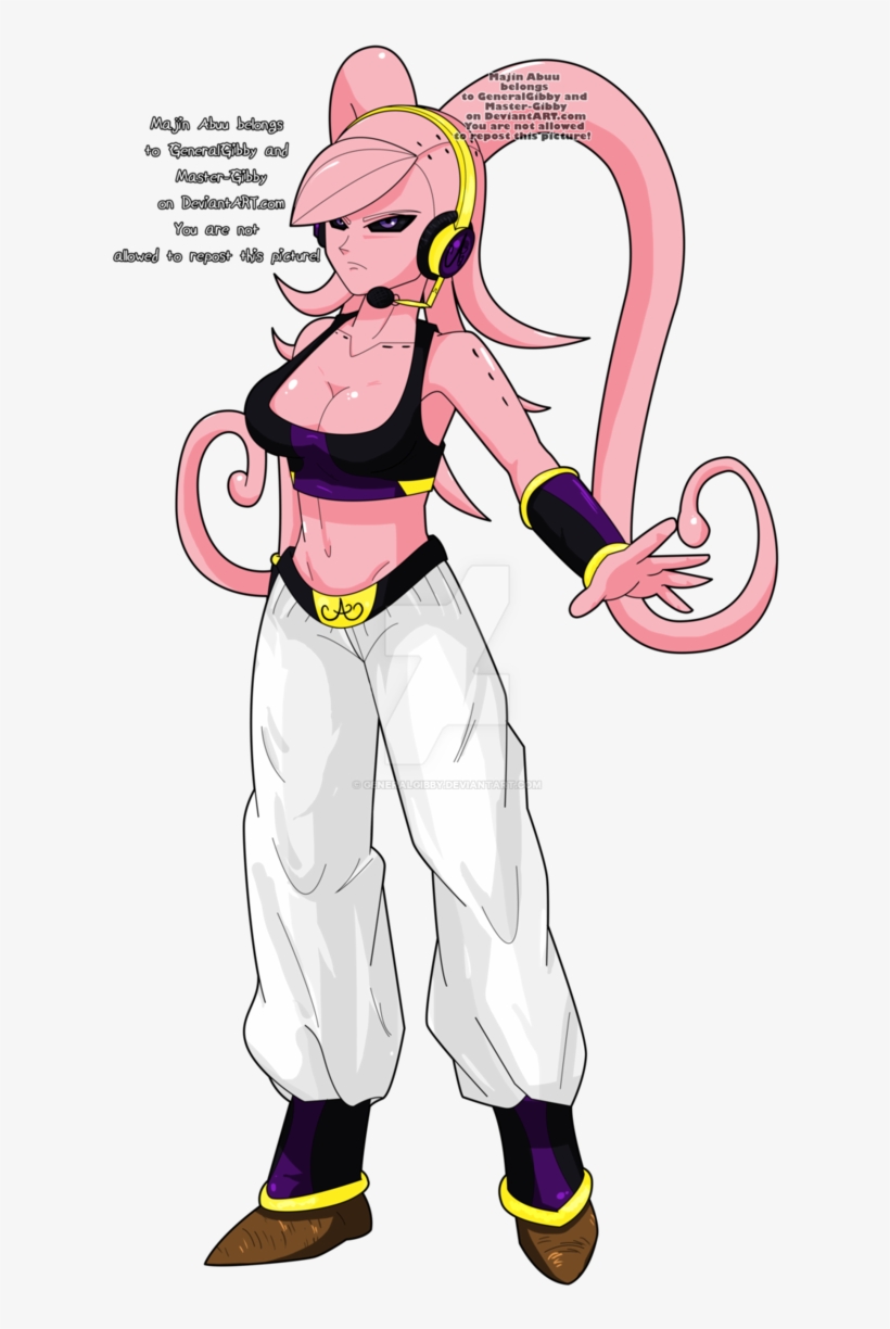 Majin Abuu And Super Music Form By - Majin Abuu Deviantart, transparent png download