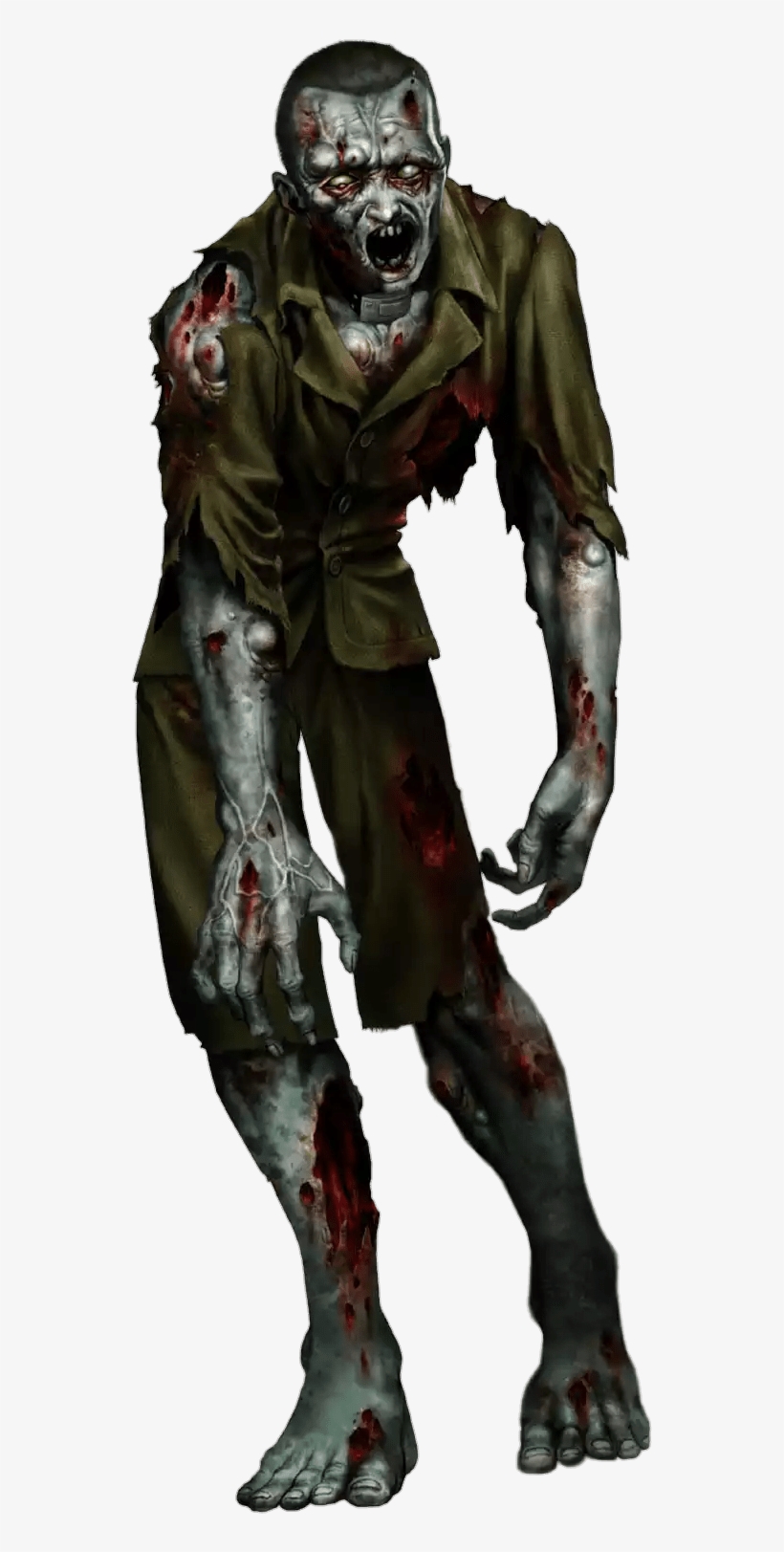 Creepy Zombie - Resident Evil Code Veronica [book], transparent png download