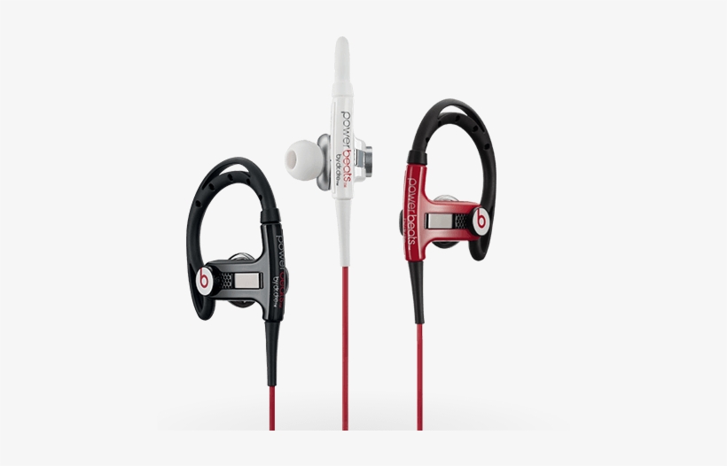 Power Beats - Beats Powerbeats By Dr. Dre Earphones - Neon Orange, transparent png download