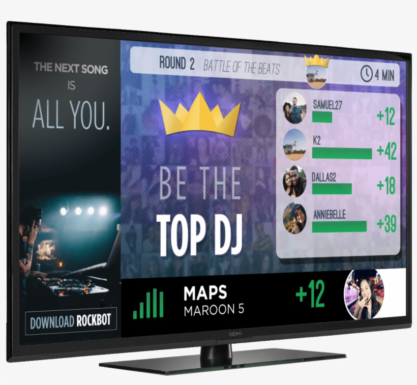 Battle Of The Beats - Led-backlit Lcd Display, transparent png download