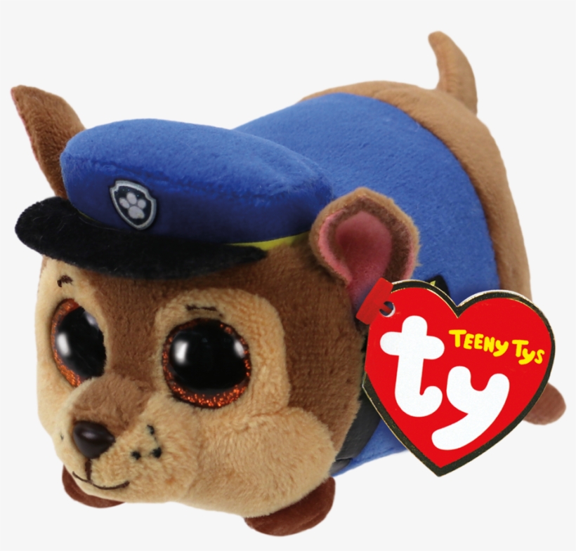 Paw Patrol Chase Shepard Dog - Ty Paw Patrol Teeny Tys - Chase ...
