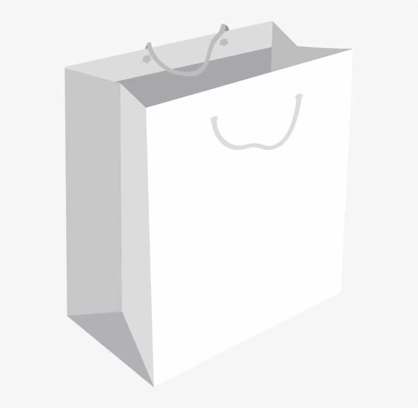 Perfect For Jewellery Stores, Apparel, Salons, Department - White Colour Paper Bag, transparent png download