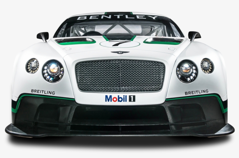 Bentley Continental Gt3 Front, transparent png download