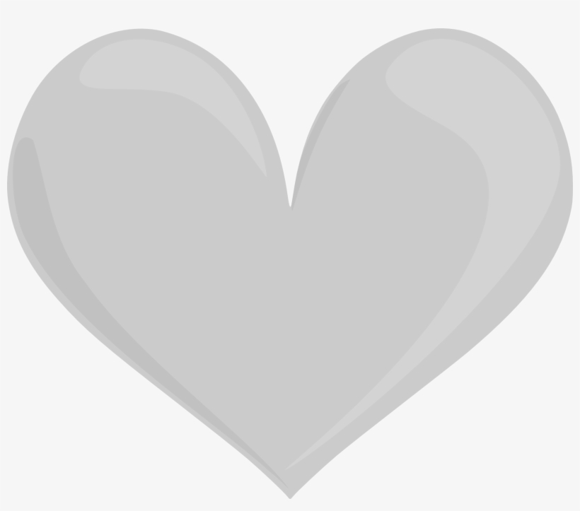 Pink Heart Red Heart Silver Heart - Silver Open Heart Png, transparent png download