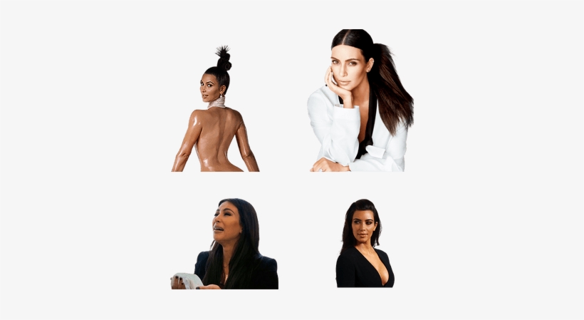 Kim Kardashian - Kim Kardashian Crying Sticker, transparent png download