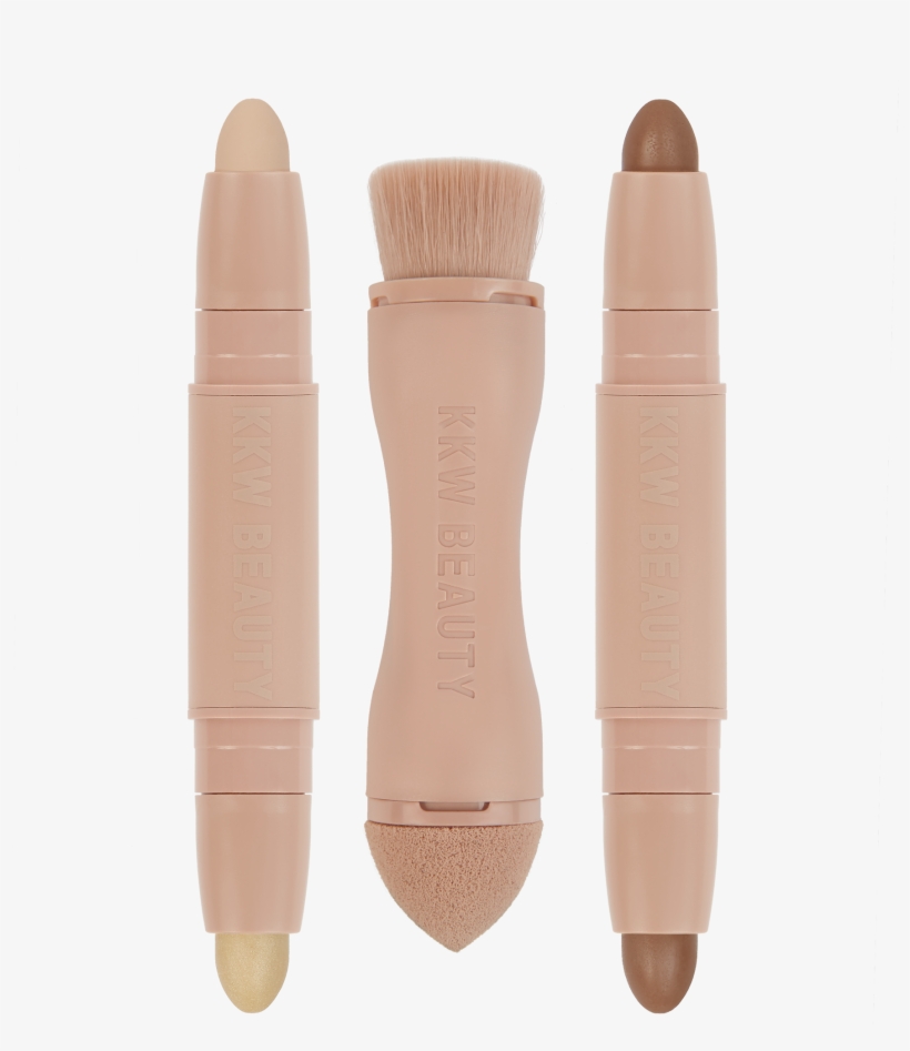 Kim Kardashian Contour Kit Photo - Kkw Creme Contour And Highlight Kit Light, transparent png download