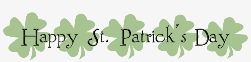 St Patty S Fundraiser - Happy St Patricks Day, transparent png download