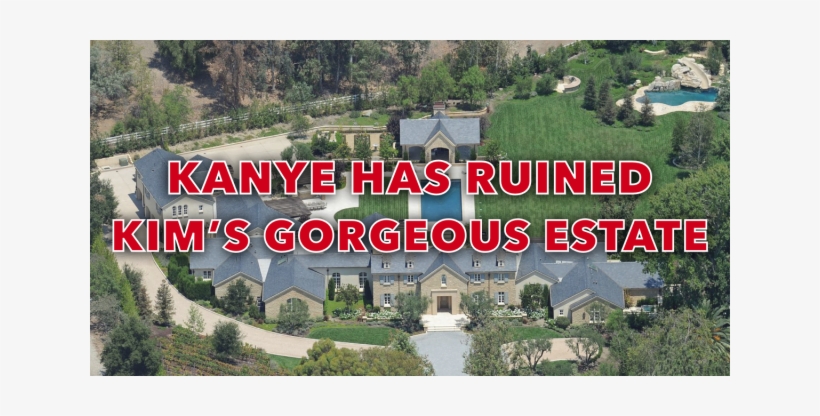 Where Does Kim Kardashian Live Her Hidden Hills Palace - Does Kim Kardashian Live, transparent png download