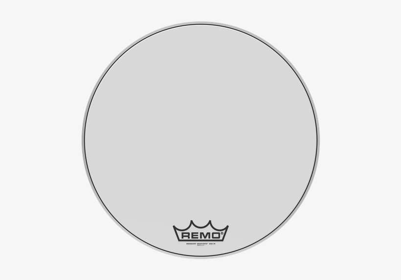 Ambassador® Smooth White™ Crimplock® - Remo Drum, transparent png download