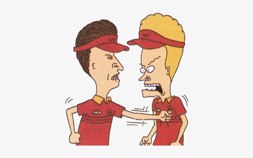 Cartoons Beavis And Butthead Butthead 90s Mtv Beavis - Beavis And Butthead Png, transparent png download