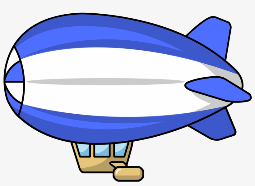 Free - Airship Clipart, transparent png download
