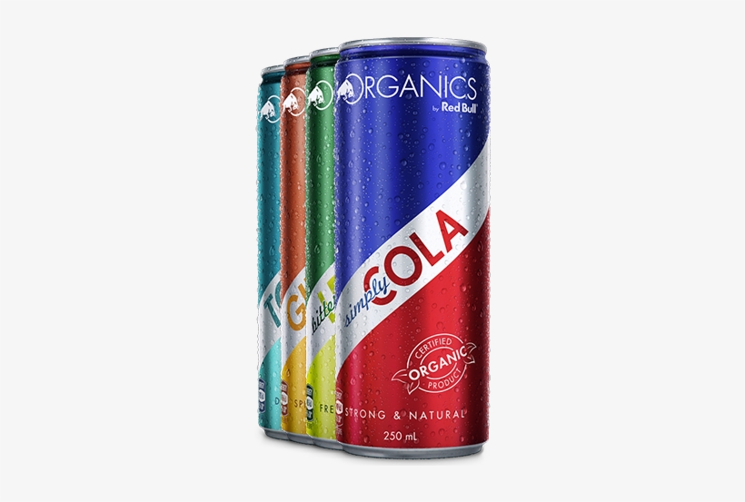 Organics By Red Bull - Canette Red Bull Png, transparent png download