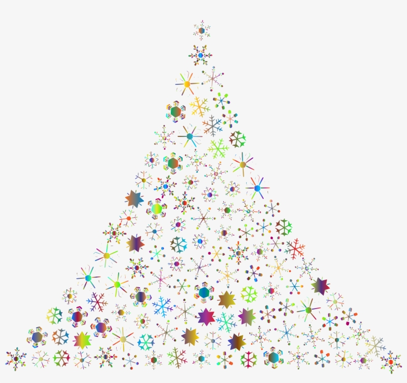 This Free Icons Png Design Of Prismatic Snowflake Christmas, transparent png download