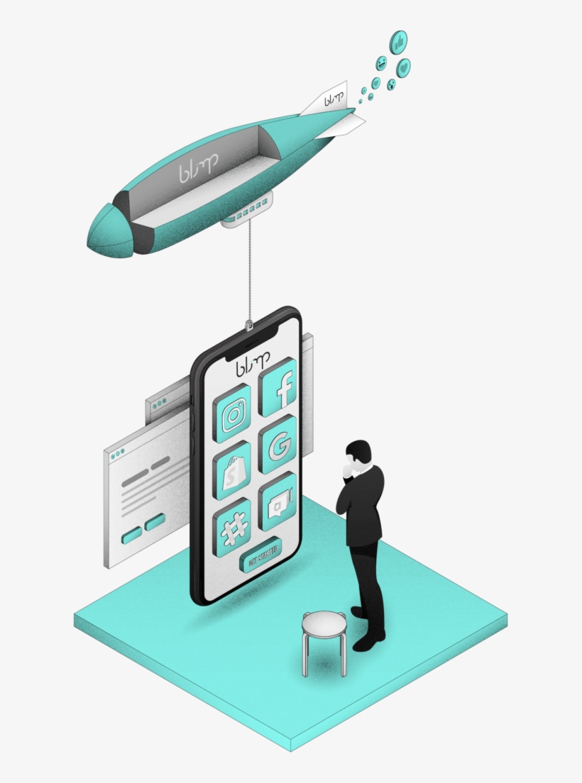 Blimp Digital Marketing Hero Image - Hero Image, transparent png download