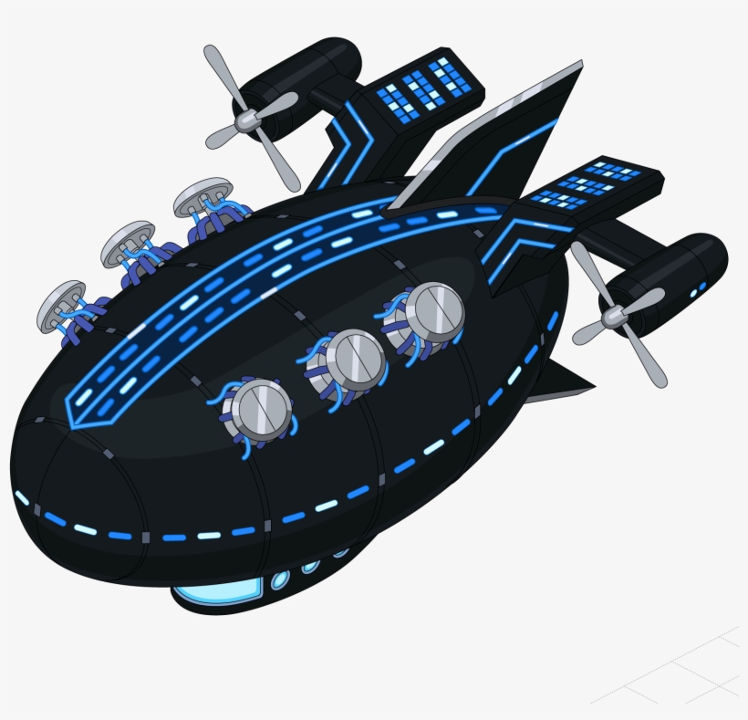 Blimp Decoration Blimp@4x - Family Guy The Quest For Stuff Construction, transparent png download