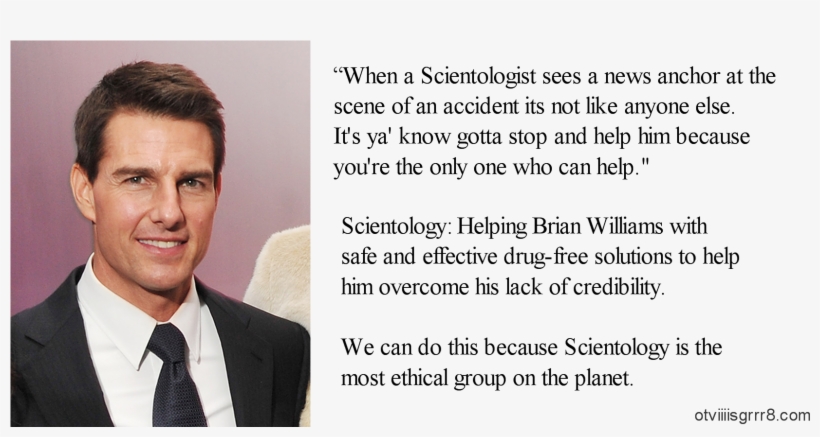 Tom Cruise - Scientology Going After Enemies, transparent png download