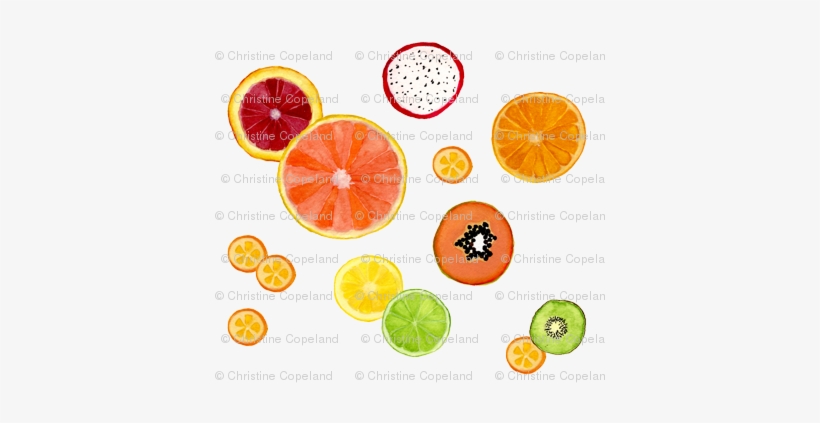 Tropical Fruit Salad - Blood Orange, transparent png download