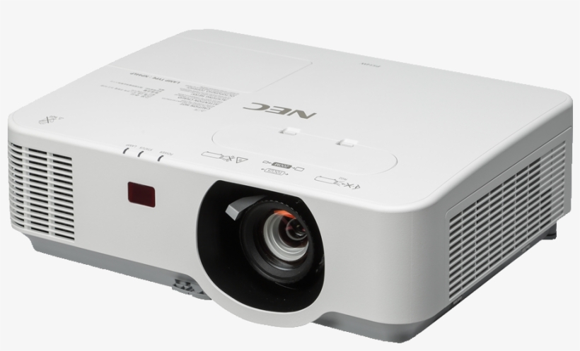 Nec P554u Projector - Nec P554w - Wxga 720p 3lcd Projector - 5500 Lumens, transparent png download