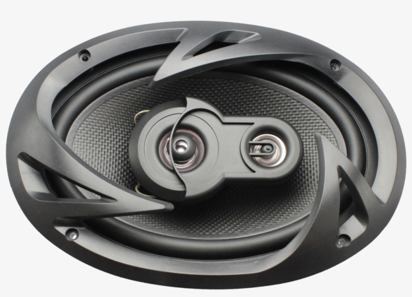 Gravitti Ef 693f 6"x9" 3 Way Car Speakers - Subwoofer, transparent png download