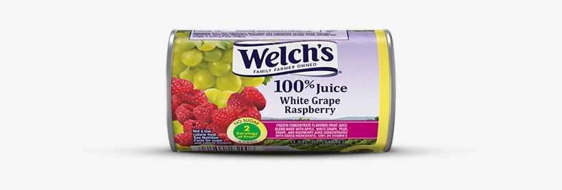 100% White Grape Raspberry Juice Frozen Concentrate - Welch's White Grape Raspberry, transparent png download