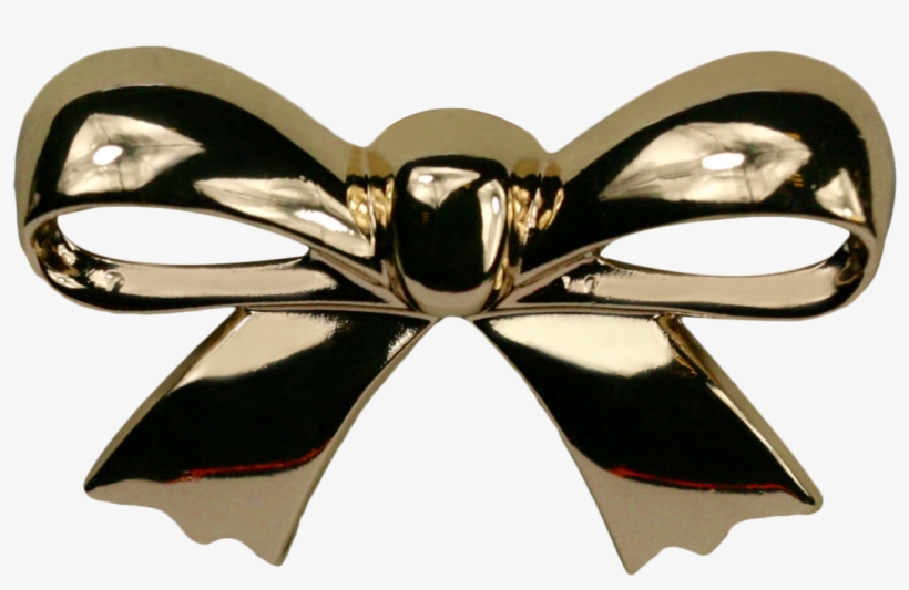 Gold Bow - Body Jewelry, transparent png download