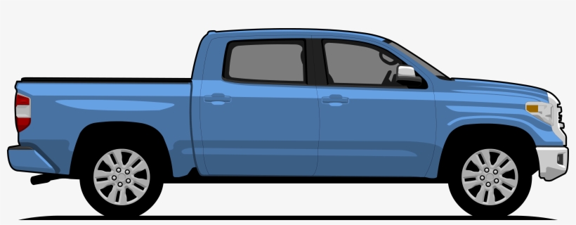 Toyota Tundra 2007 Crewmax 2014 Cavalryblue - Pickup Truck, transparent png download