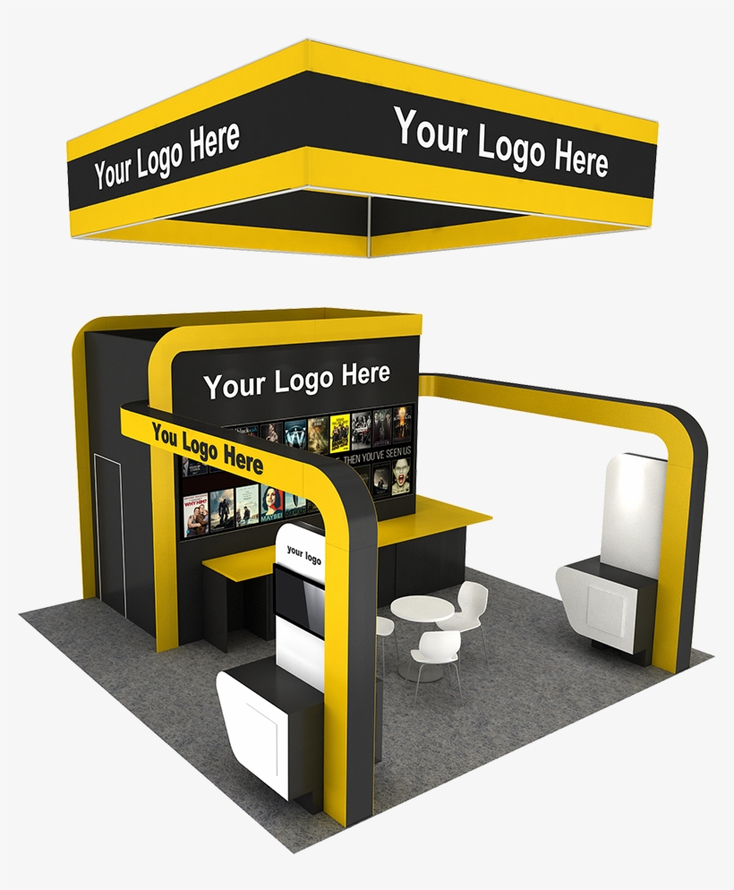 Rental Booth - Signage, transparent png download
