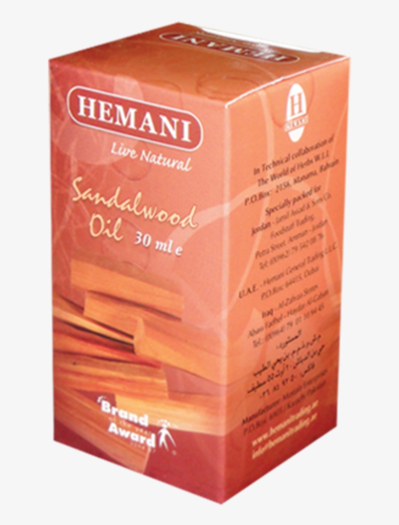 Hemani Sandalwood Oil 30ml - Edible Sandalwood Oil Pakistan, transparent png download