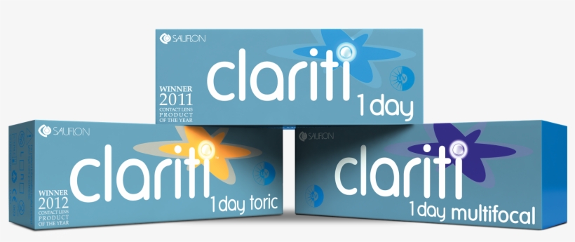 Clariti Contact Lens Family In Chelmsford Opticians - Clariti Contact Lenses, transparent png download