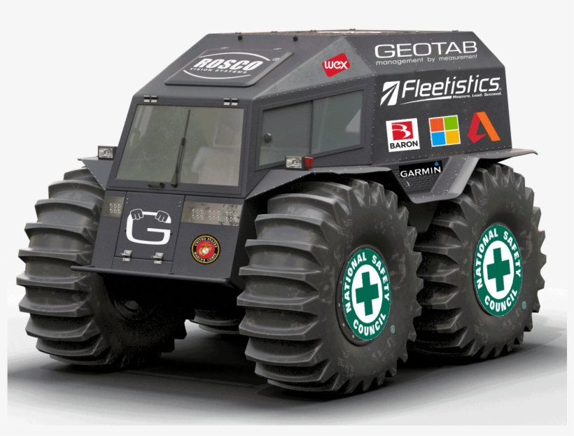 Sherp Atv Sponsors - Model Car, transparent png download