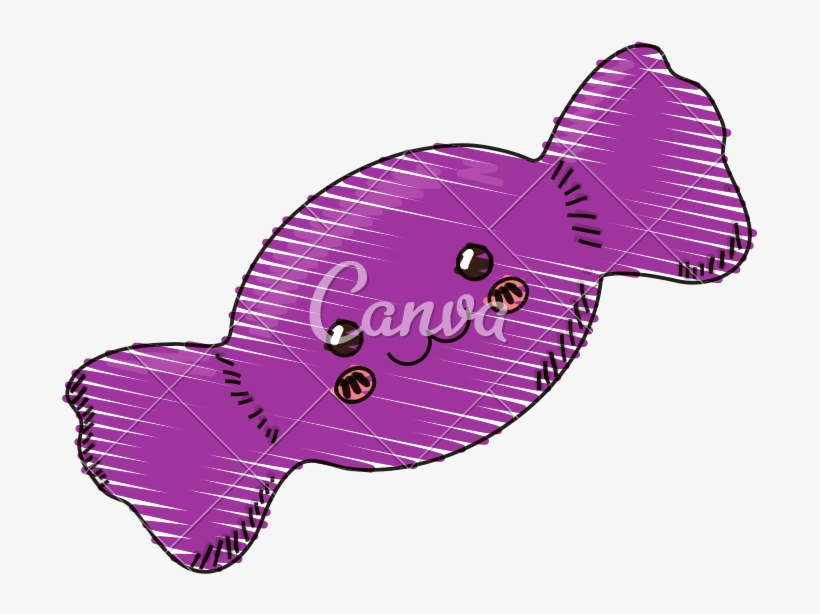 Sweets Clipart Caramel Candy - Canva, transparent png download