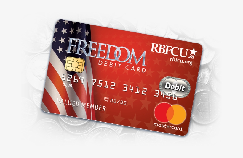 Featuredcontent Freedomcard W Change - Rbfcu Debit Card, transparent png download