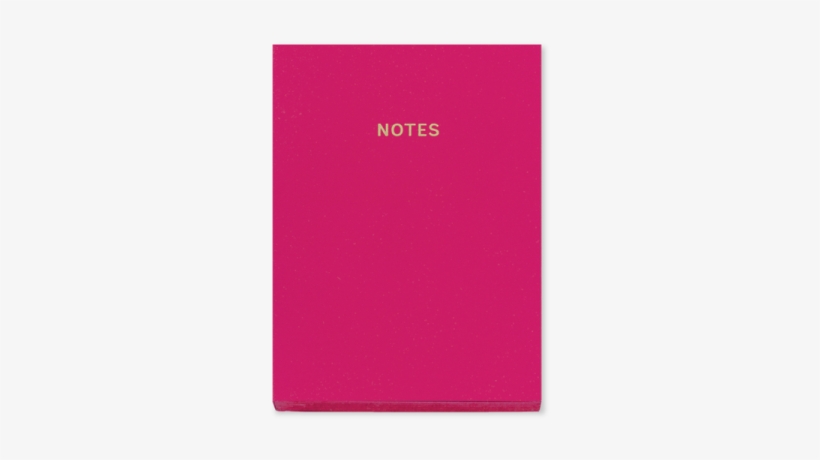 A6 Colourblock Notebook Cerise Pink - Document, transparent png download