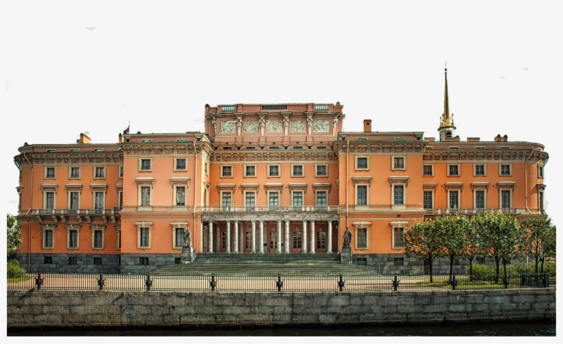Building In Russia - Castello Degli Ingegneri San Pietroburgo, transparent png download