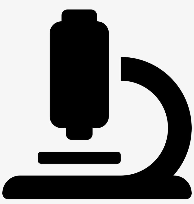 Font Awesome 5 Solid Microscope - Illustration, transparent png download