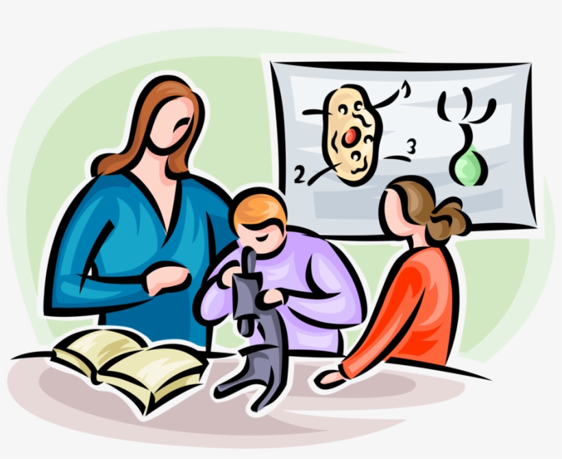 Png Black And White Download Microscope Clipart Microscopic, transparent png download