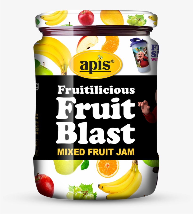 Apis Fruitilicious Jam 700g - Apis Jam, transparent png download