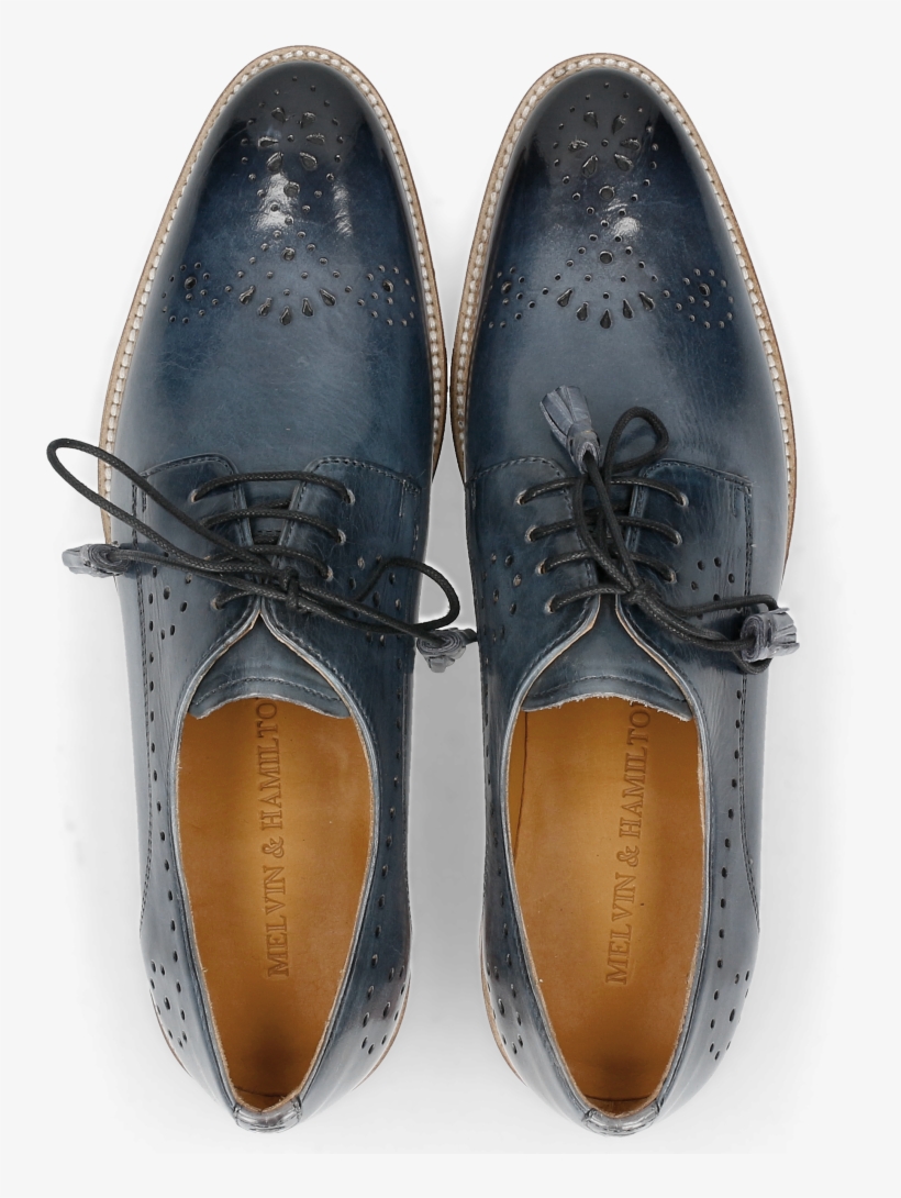 Derby Shoes Betty 2 Satellite - Leather, transparent png download