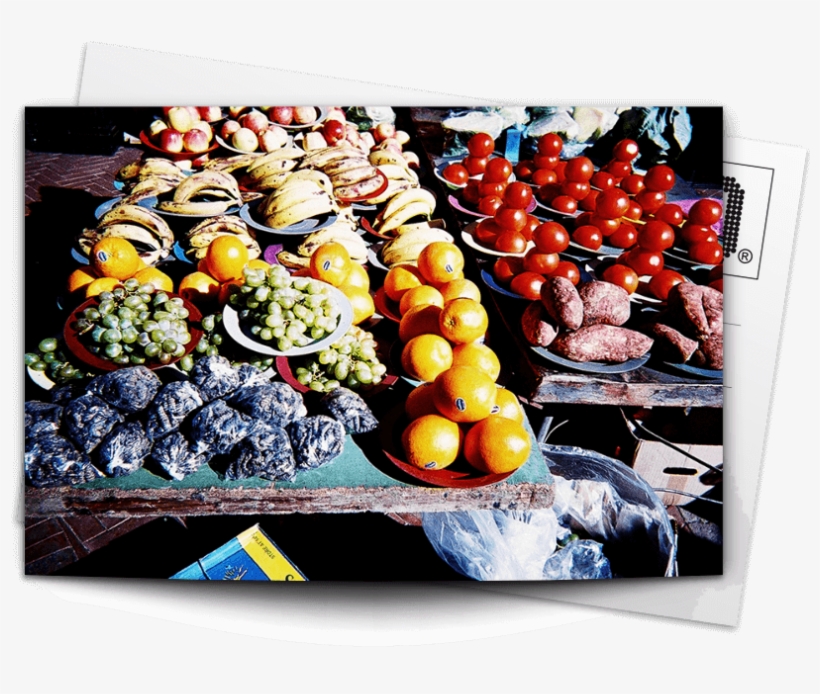 Post Card Mixed Fruit - Mandarin Orange, transparent png download