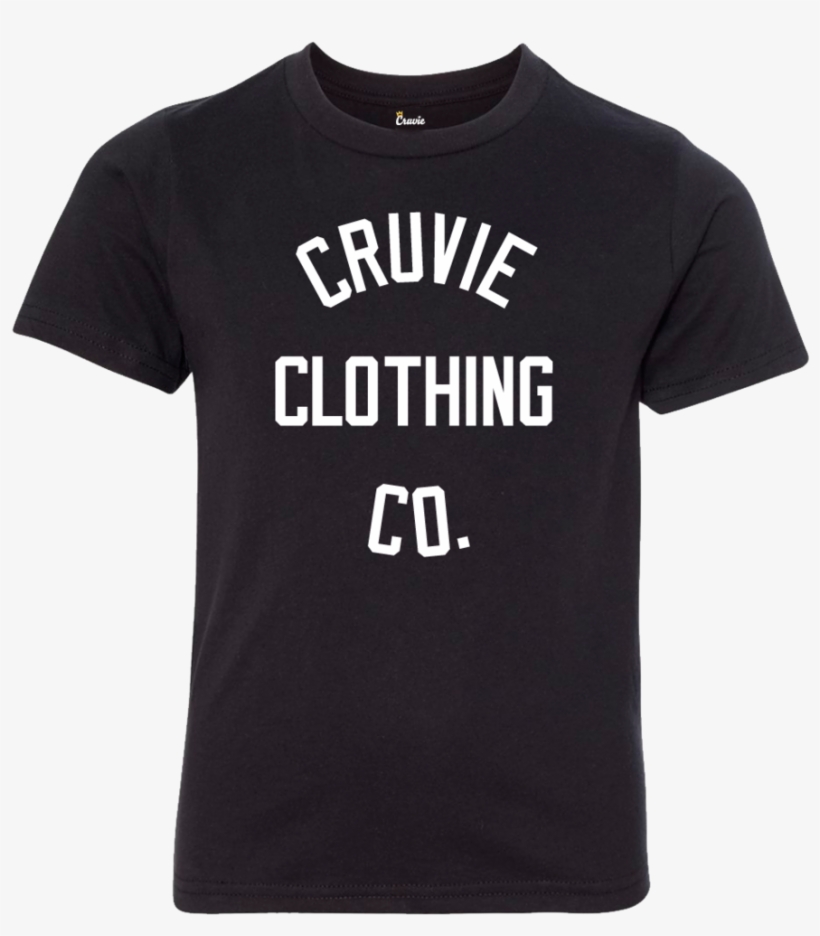 Cruvie Kids Tshirt Black Wht Ccc, transparent png download