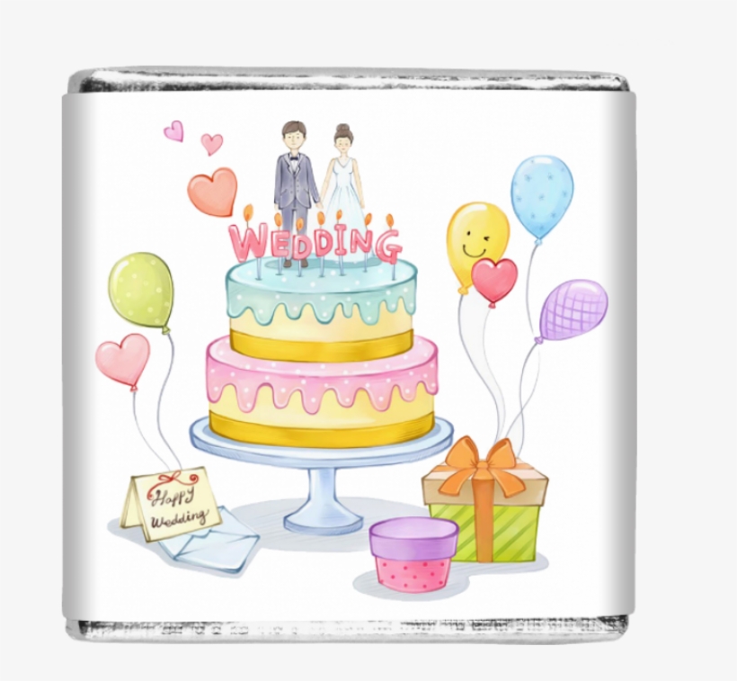 25 X Colourful Happy Wedding Day - Wedding, transparent png download