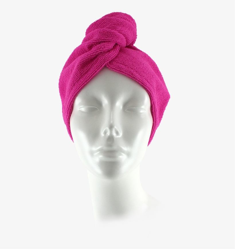 Spa Body Micro Fiber Fast Dry Hair Turban - Beanie, transparent png download