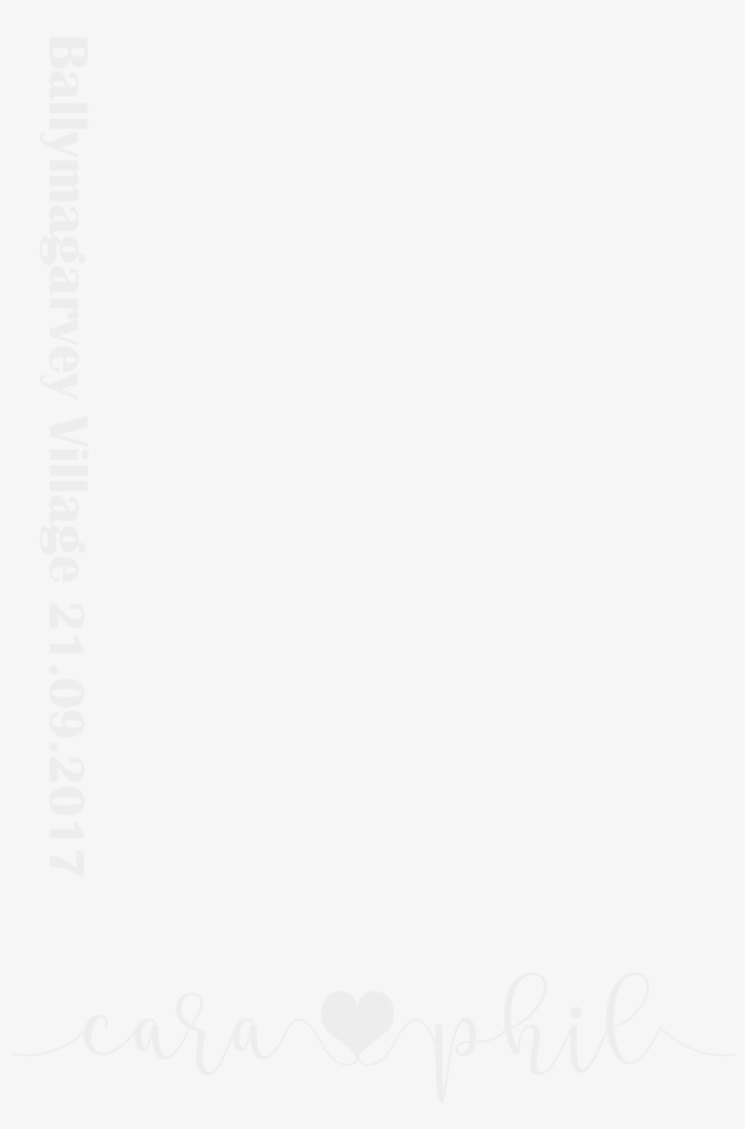 Filter For Wedding Of Cara And Phil - Paper, transparent png download