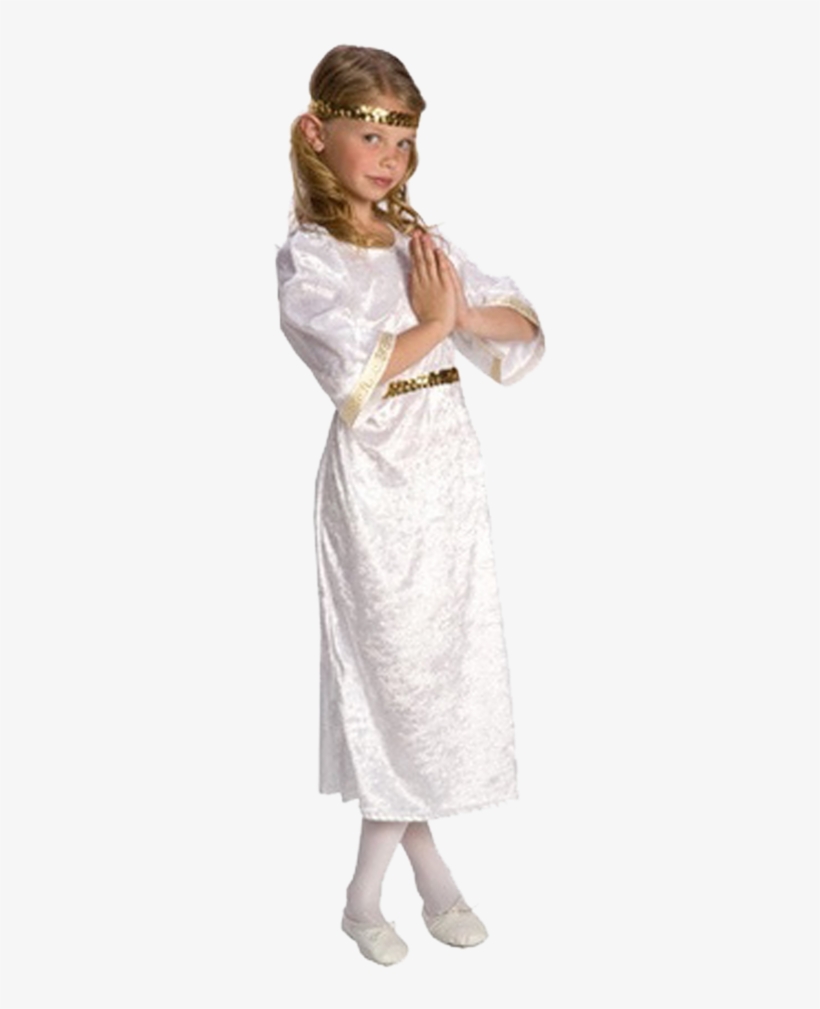 Children's Nativity Angel Costume - Gown, transparent png download