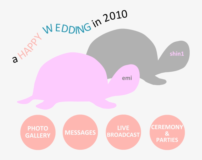 Happy Wedding - Reptile, transparent png download