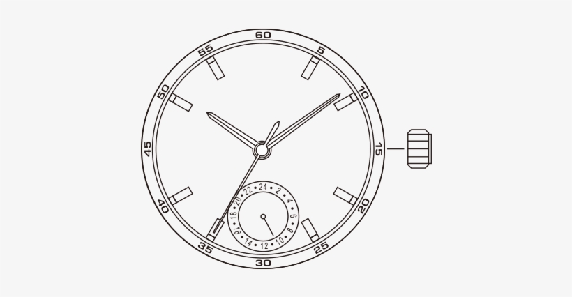 Miyota 6p28, transparent png download